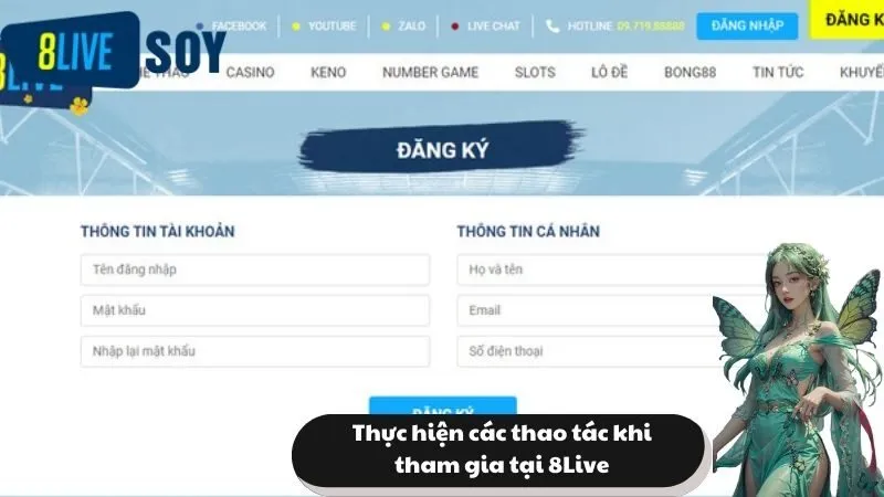 Cách chơi cá cược tại ứng dụng 8Live