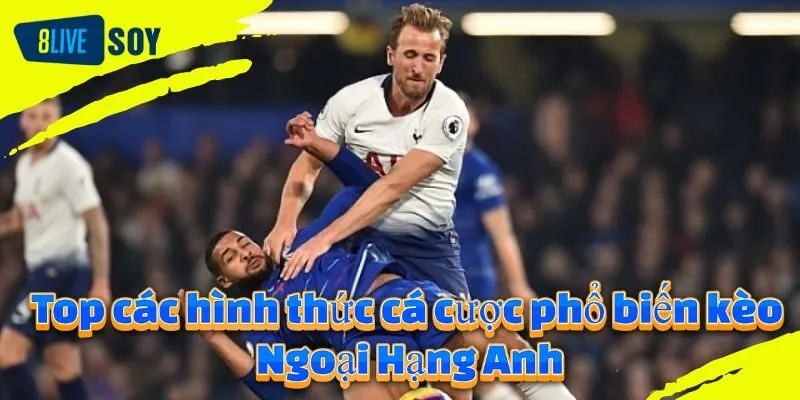 Top các hình thức cá cược phổ biến trong trận đấu bóng Ngoại Hạng Anh