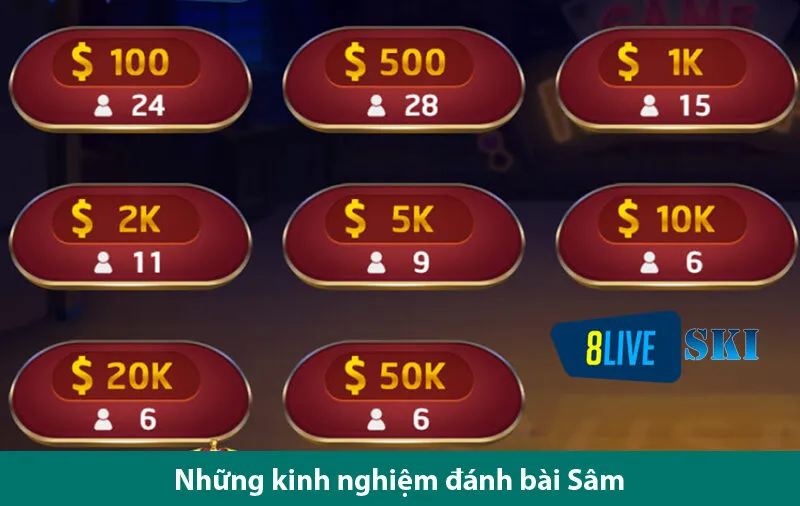 Luật và kinh nghiệm chơi Game bài sâm các cược thủ cần biết tại shui.us.com