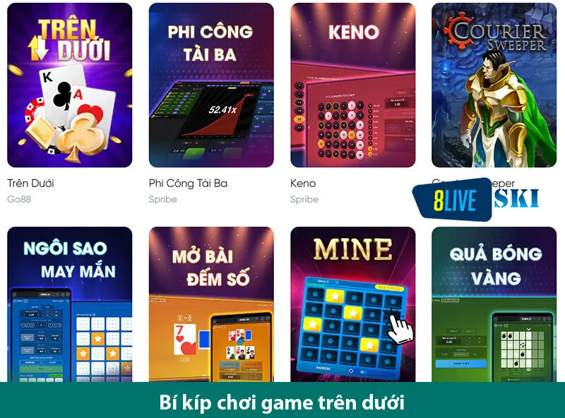 Trò chơi bài trên dưới - Khám phá sự hấp dẫn của một trò chơi cổ điển