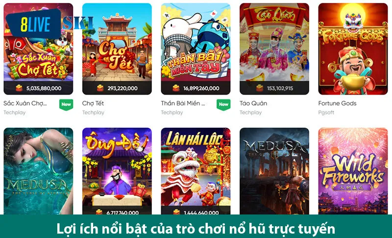 Chơi nổ hũ trực tuyến - Càng quay nhiều, phần thưởng càng cao