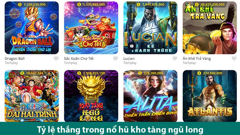 Những bí quyết chơi game kho báu Ngũ Long từ những tay chơi dày dạn kinh nghiệm